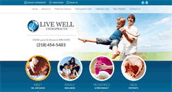 Desktop Screenshot of livewellmn.com